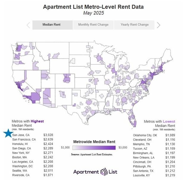 Apartment List May 2025